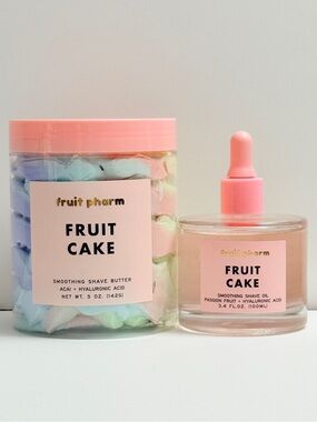 Fruit Pharm Fruit Cake Smoothing Shave Set - NEW